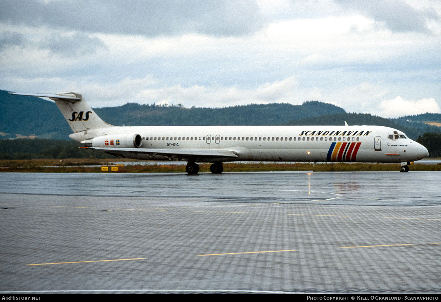 Aircraft Photo of OY-KIG | McDonnell Douglas MD-81 (DC-9-81) | Scandinavian Airlines - SAS | AirHistory.net #845480