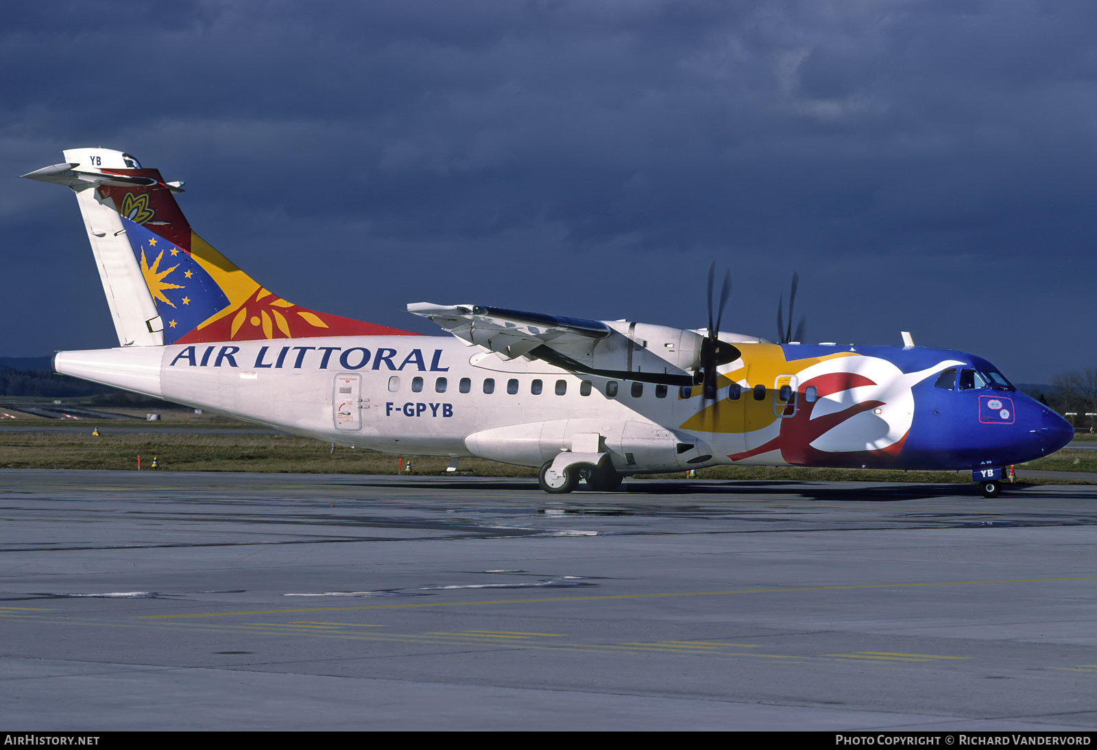 Aircraft Photo of F-GPYB | ATR ATR-42-500 | Air Littoral | AirHistory.net #845484