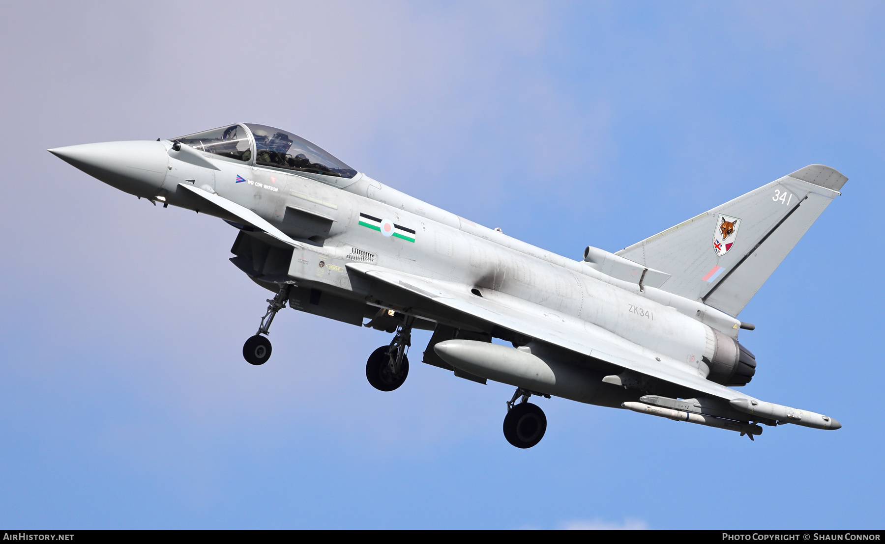 Aircraft Photo of ZK341 | Eurofighter EF-2000 Typhoon FGR4 | UK - Air Force | AirHistory.net #845487