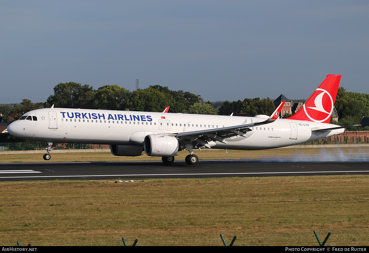Aircraft Photo of TC-LTO | Airbus A321-271NX | Turkish Airlines | AirHistory.net #845490