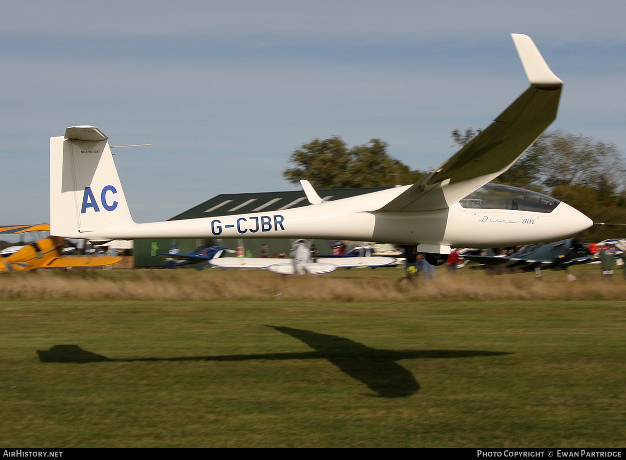 Aircraft Photo of G-CJBR | Schempp-Hirth Discus b | AirHistory.net #845511