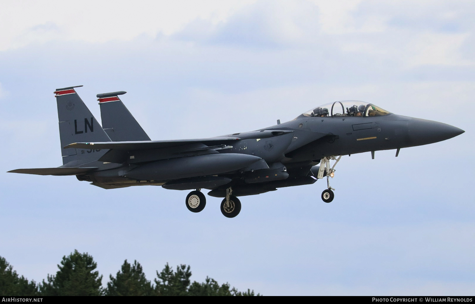 Aircraft Photo of 91-0313 / AF91-313 | McDonnell Douglas F-15E Strike Eagle | USA - Air Force | AirHistory.net #845539