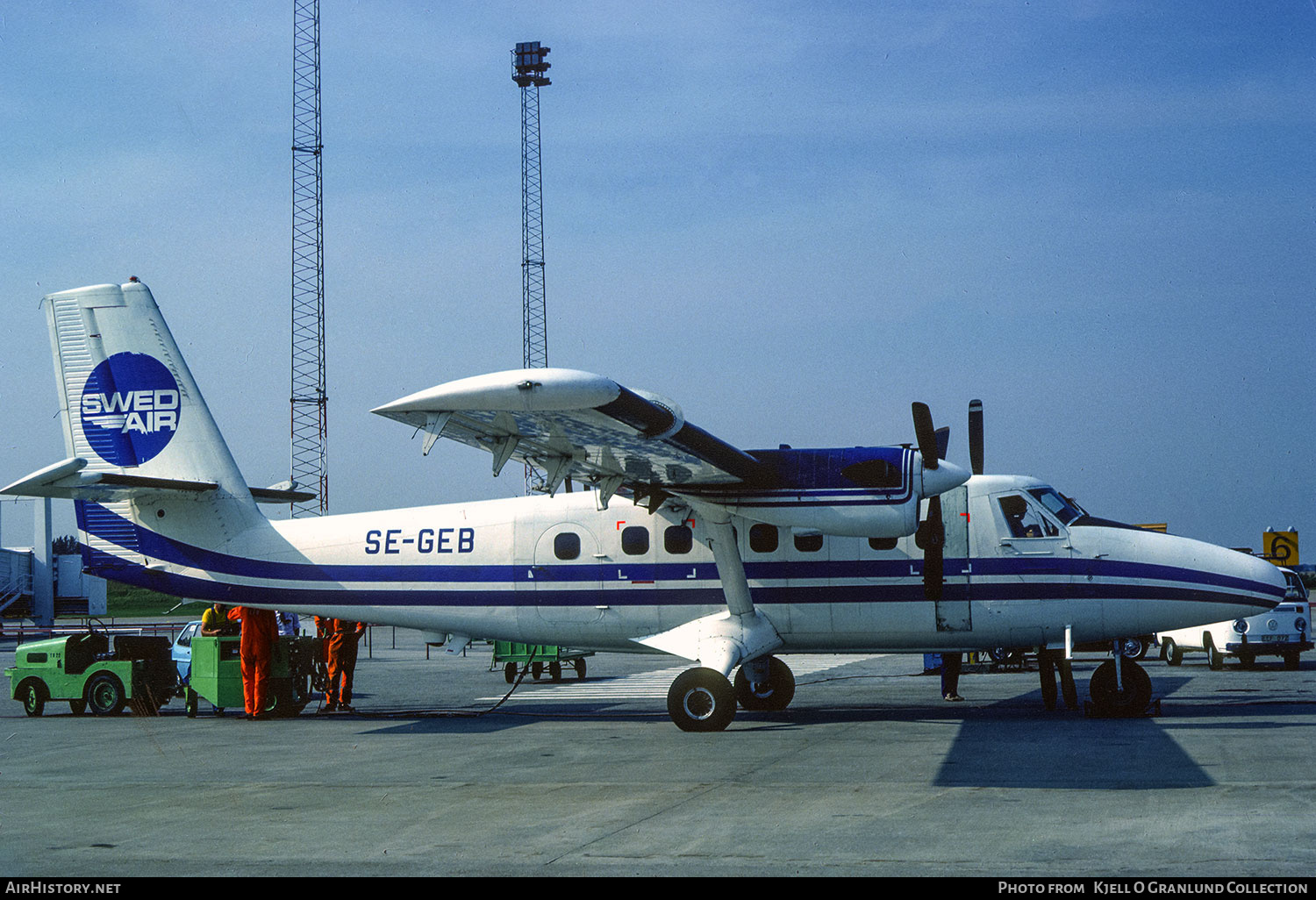 Aircraft Photo of SE-GEB | De Havilland Canada DHC-6-300 Twin Otter | Swedair | AirHistory.net #845545