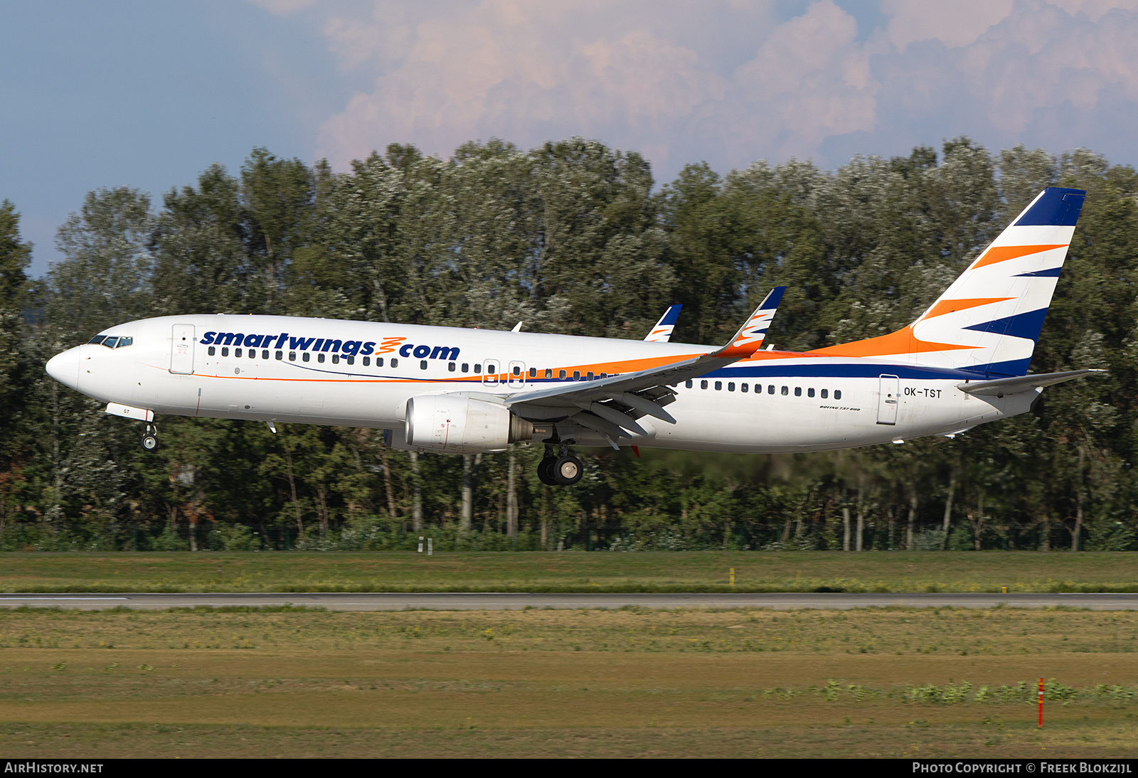 Aircraft Photo of OK-TST | Boeing 737-86N | Smartwings | AirHistory.net #845551