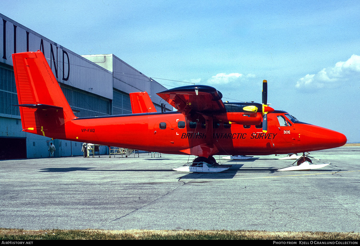Aircraft Photo of VP-FAQ | De Havilland Canada DHC-6-300 Twin Otter | British Antarctic Survey | AirHistory.net #845553