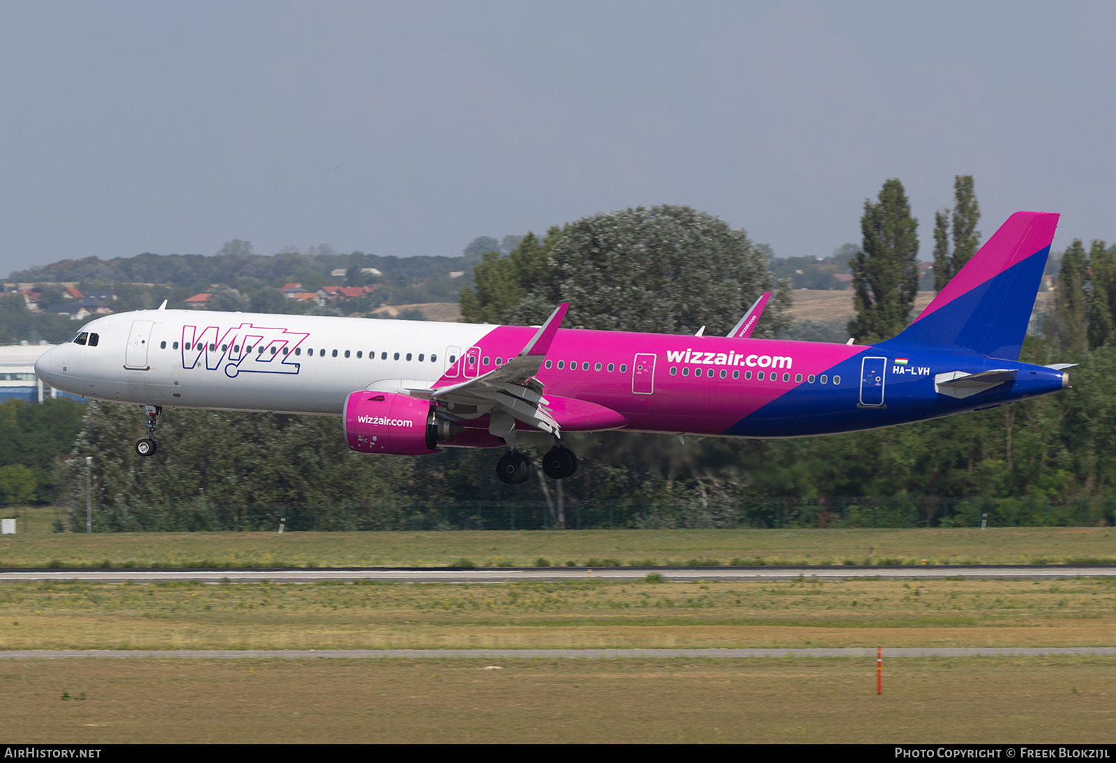Aircraft Photo of HA-LVH | Airbus A321-271NX | Wizz Air | AirHistory.net #845558