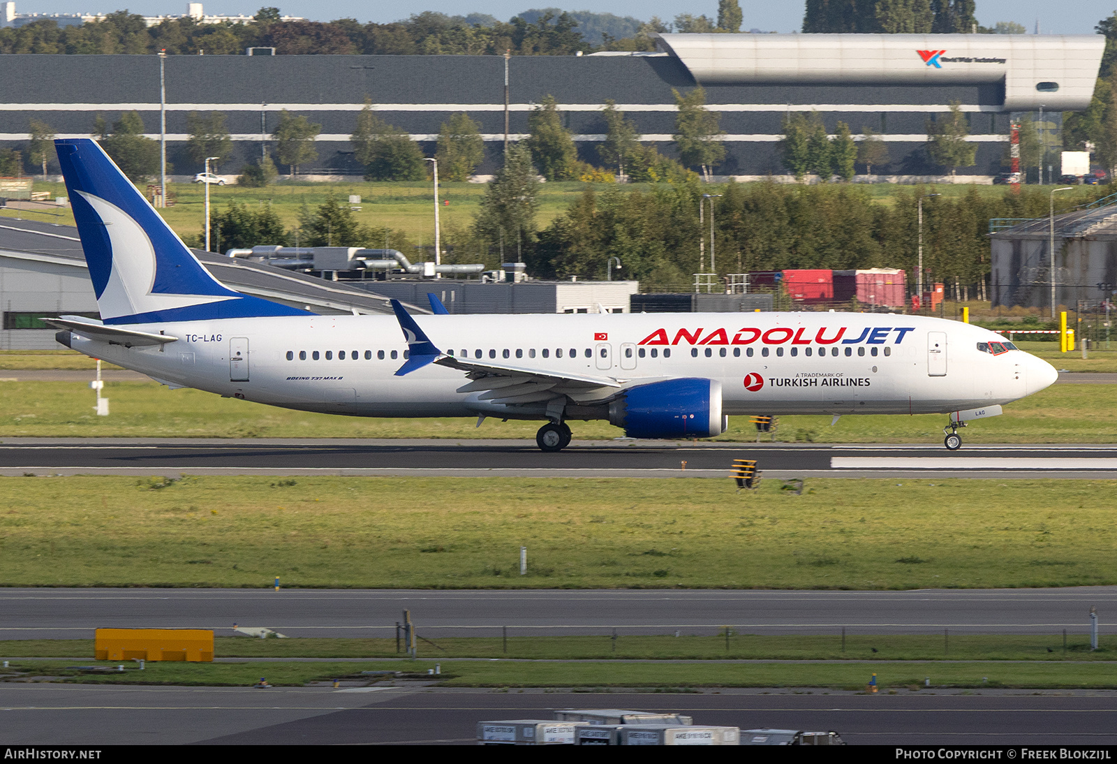 Aircraft Photo of TC-LAG | Boeing 737-8 Max 8 | AnadoluJet | AirHistory.net #845561