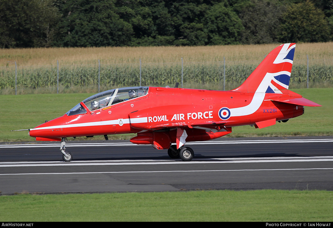 Aircraft Photo of XX281 | British Aerospace Hawk T.1A | UK - Air Force | AirHistory.net #845566