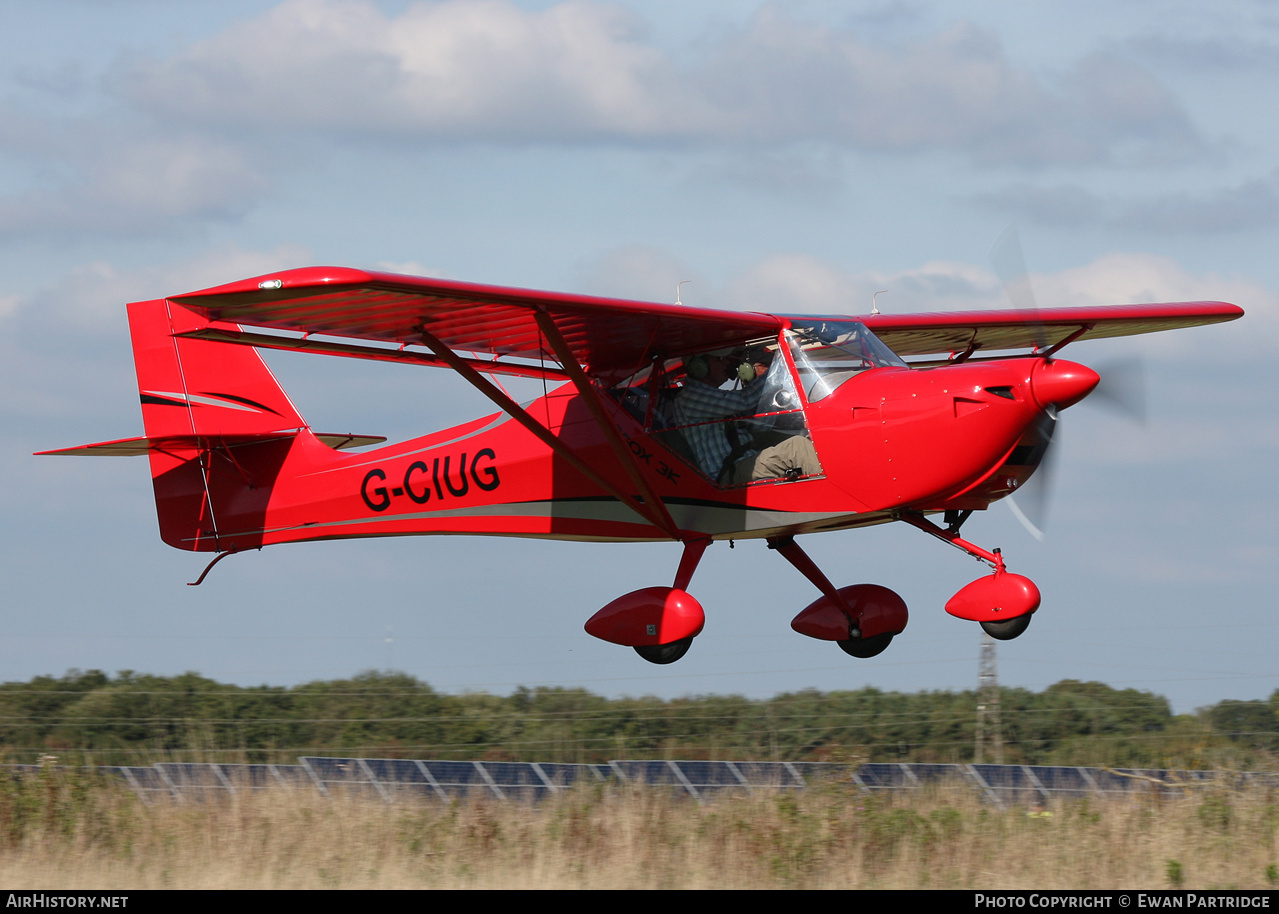 Aircraft Photo of G-CIUG | Ascent Eurofox 3K | AirHistory.net #845586