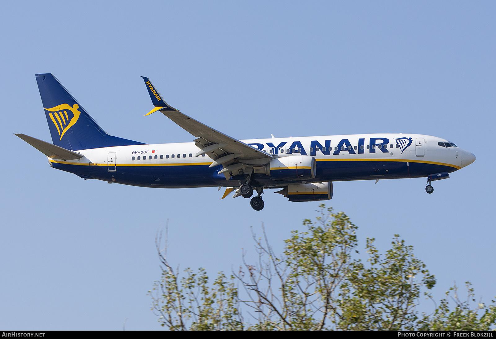 Aircraft Photo of 9H-QCF | Boeing 737-8AS | Ryanair | AirHistory.net #845595