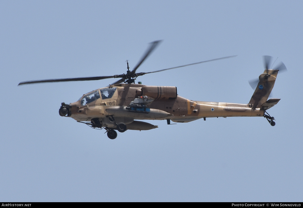 Aircraft Photo of 905 | McDonnell Douglas AH-64A Peten | Israel - Air Force | AirHistory.net #845601
