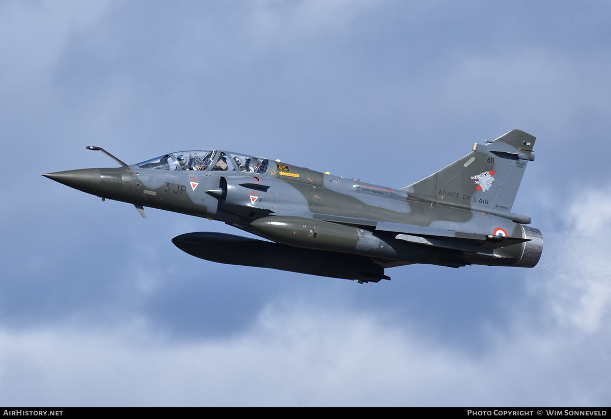 Aircraft Photo of 611 | Dassault Mirage 2000D | France - Air Force | AirHistory.net #845603