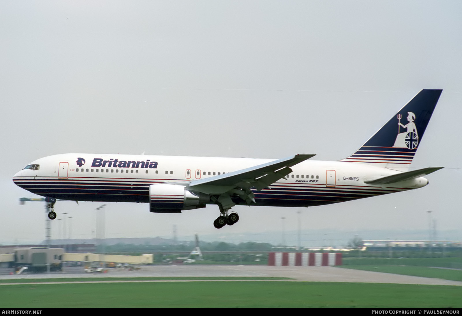 Aircraft Photo of G-BNYS | Boeing 767-204 | Britannia Airways | AirHistory.net #845615