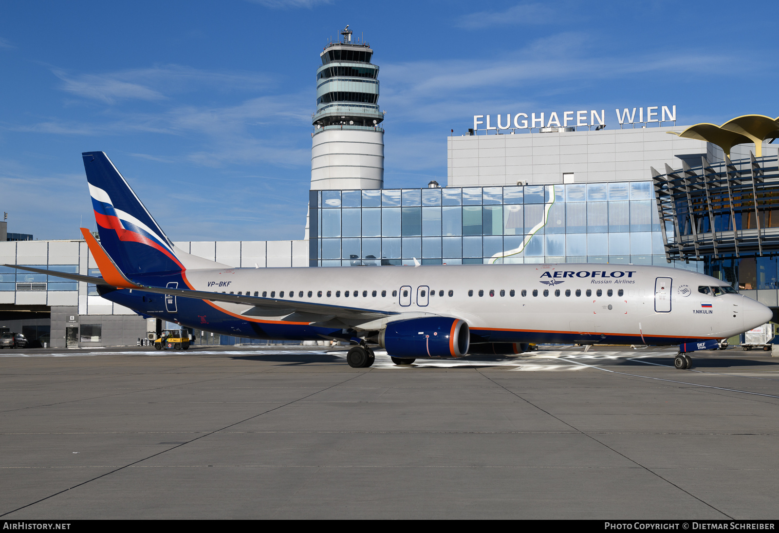 Aircraft Photo of VP-BKF | Boeing 737-800 | Aeroflot - Russian Airlines | AirHistory.net #845651