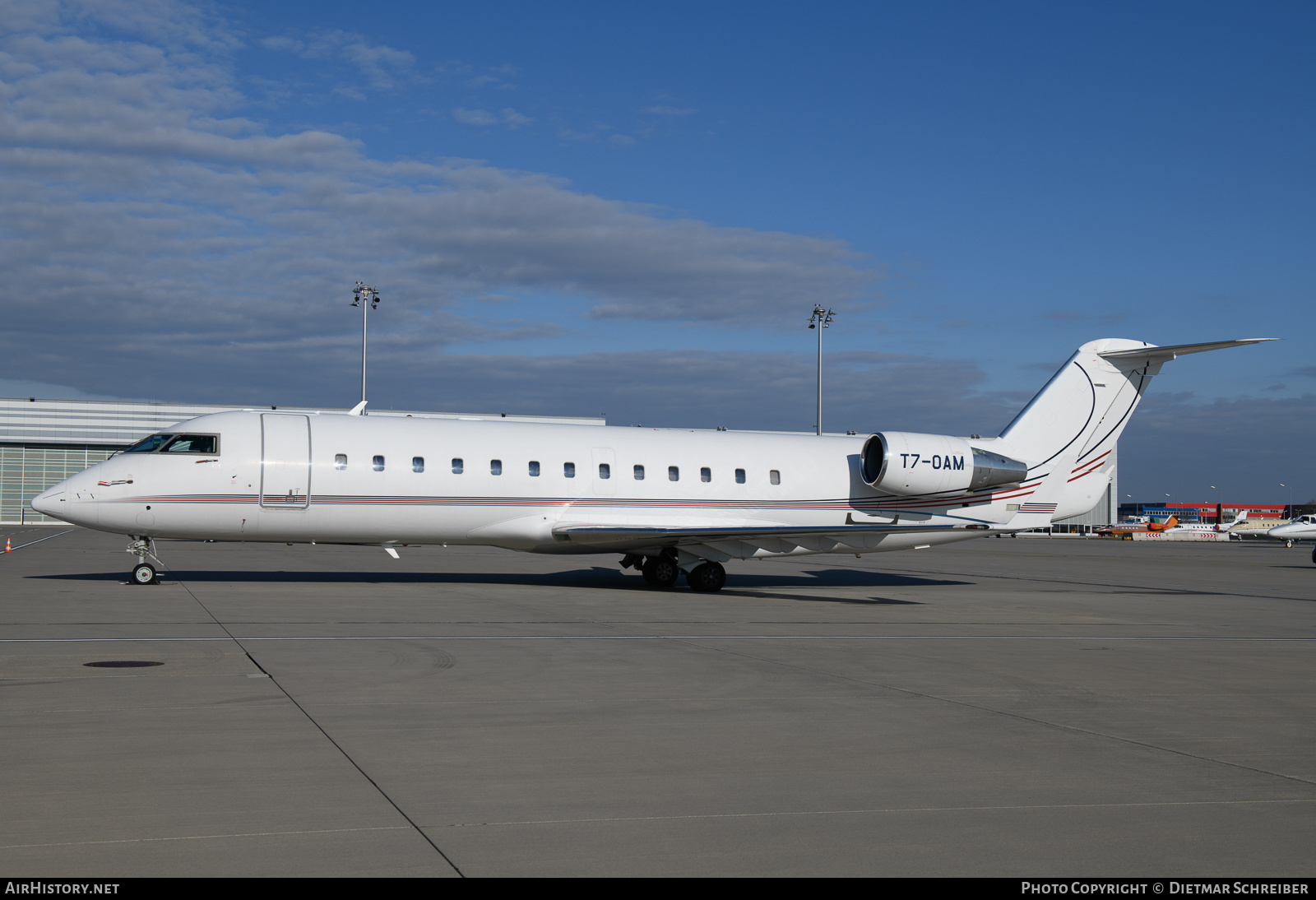 Aircraft Photo of T7-OAM | Bombardier Challenger 850 (CRJ-200SE/CL-600-2B19) | AirHistory.net #845660