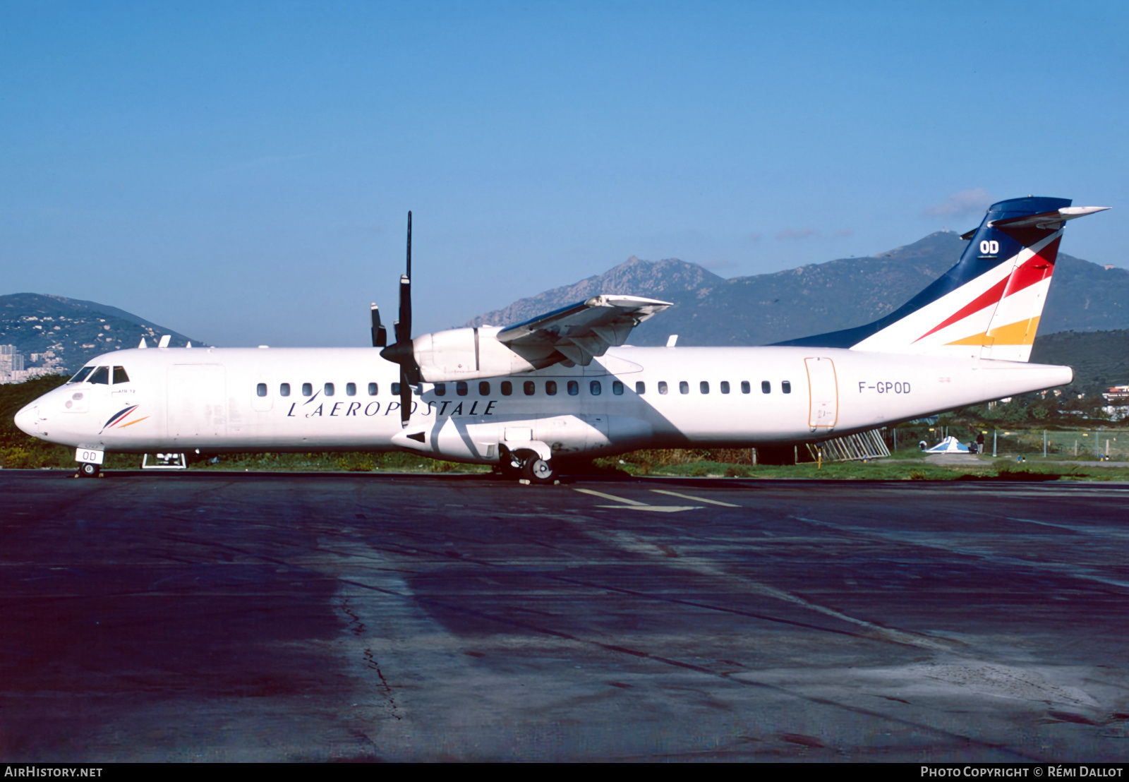 Aircraft Photo of F-GPOD | ATR ATR-72-202 | L'Aeropostale | AirHistory.net #845671
