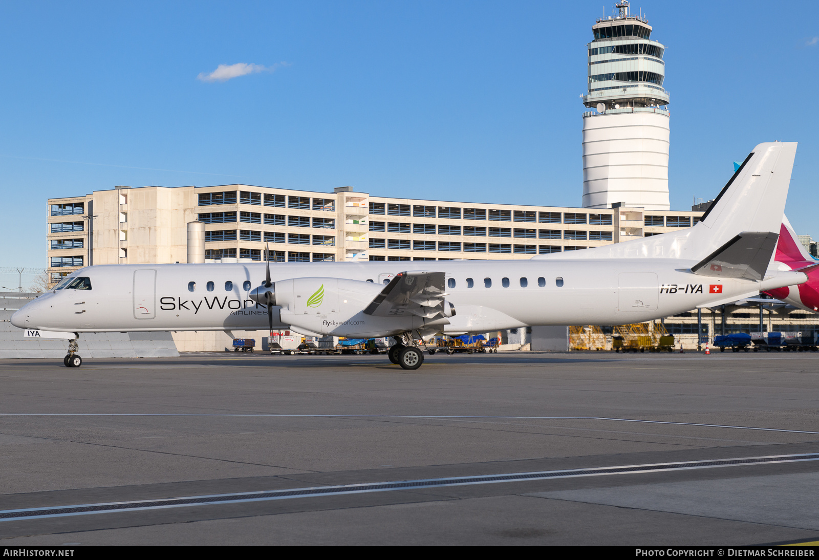 Aircraft Photo of HB-IYA | Saab 2000 | SkyWork Airlines | AirHistory.net #845677