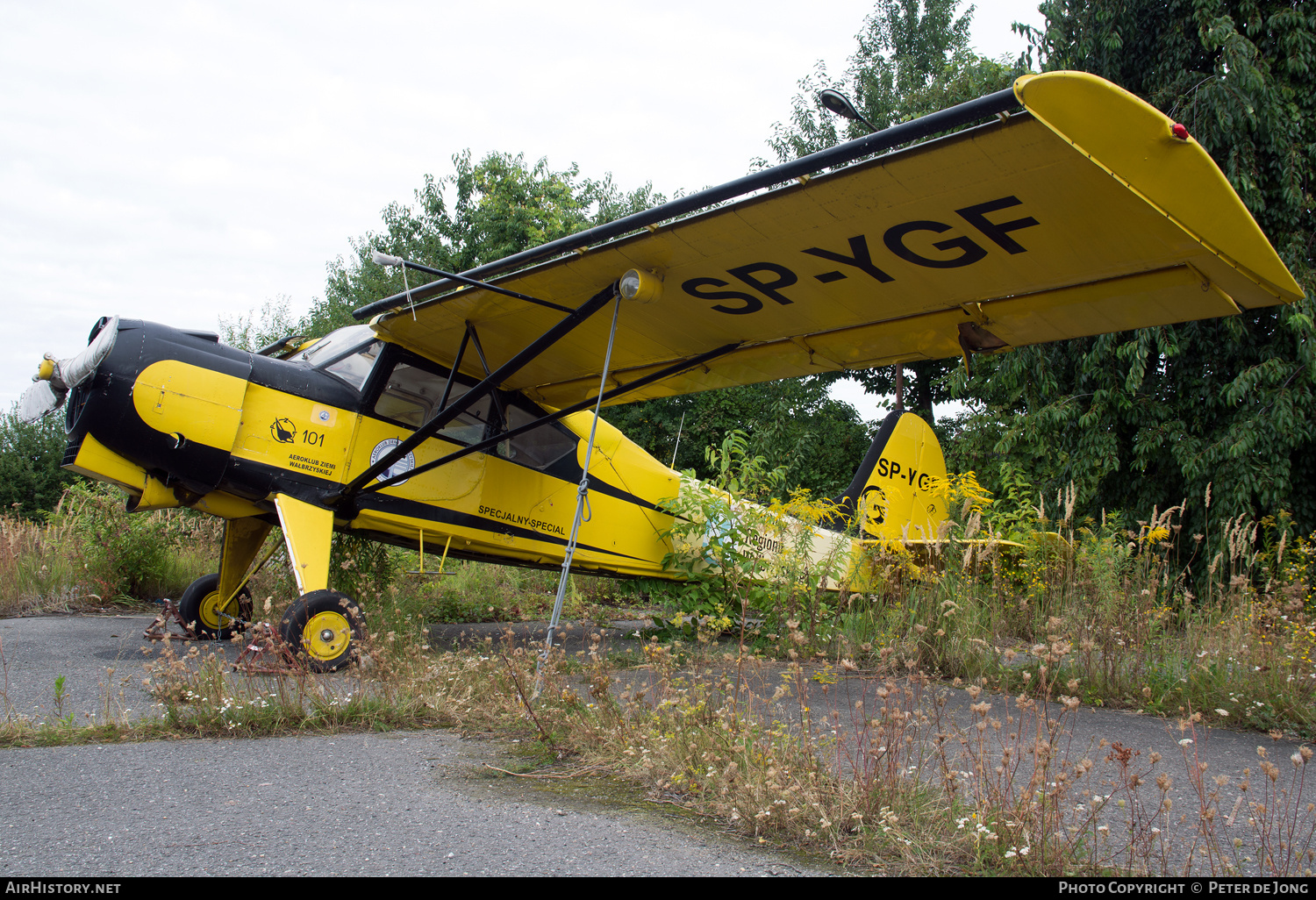 Aircraft Photo of SP-YGF | PZL-Okecie PZL-101A Gawron | Aeroklub Ziemi Wałbrzyskiej | AirHistory.net #845679