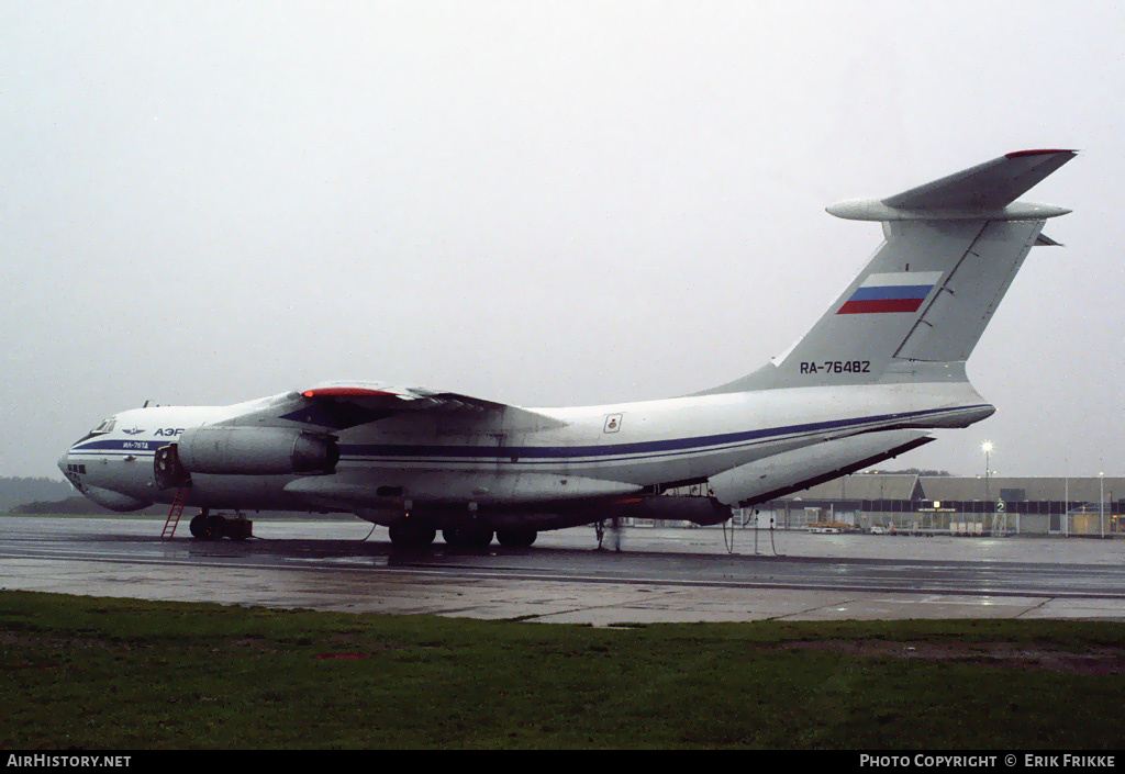Aircraft Photo of RA-76482 | Ilyushin Il-76TD | Aeroflot | AirHistory.net #845702