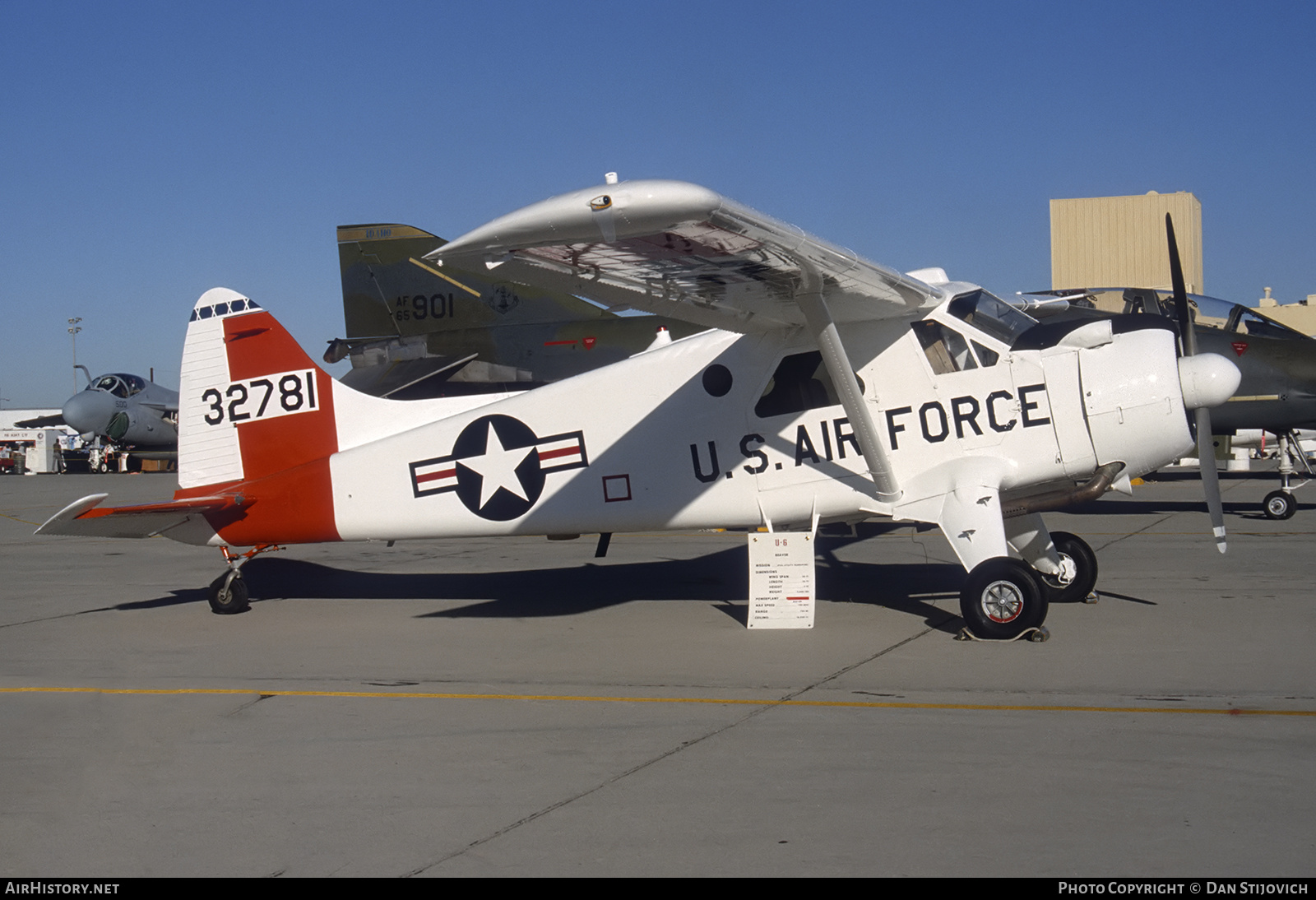 Aircraft Photo of 53-2781 / 32781 | De Havilland Canada NU-6A Beaver | USA - Air Force | AirHistory.net #845711
