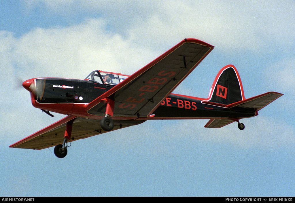Aircraft Photo of SE-BBS | De Havilland DHC-1 Chipmunk Mk22 | AirHistory.net #845717