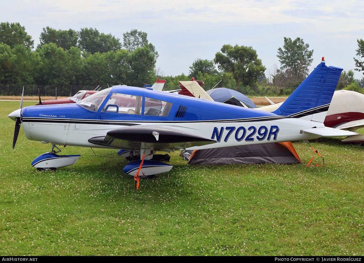 Aircraft Photo of N7029R | Piper PA-28-140 Cherokee | AirHistory.net #845729