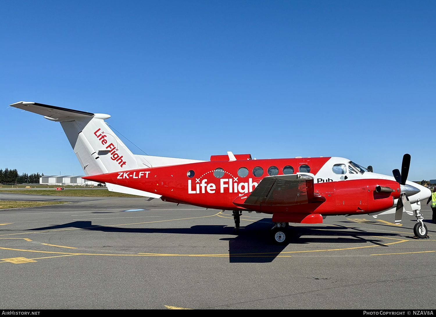 Aircraft Photo of ZK-LFT | Beech 200C King Air | Life Flight | AirHistory.net #845730