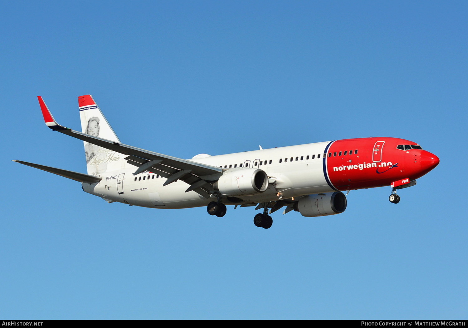 Aircraft Photo of EI-FHE | Boeing 737-8Q8 | Norwegian | AirHistory.net #845734