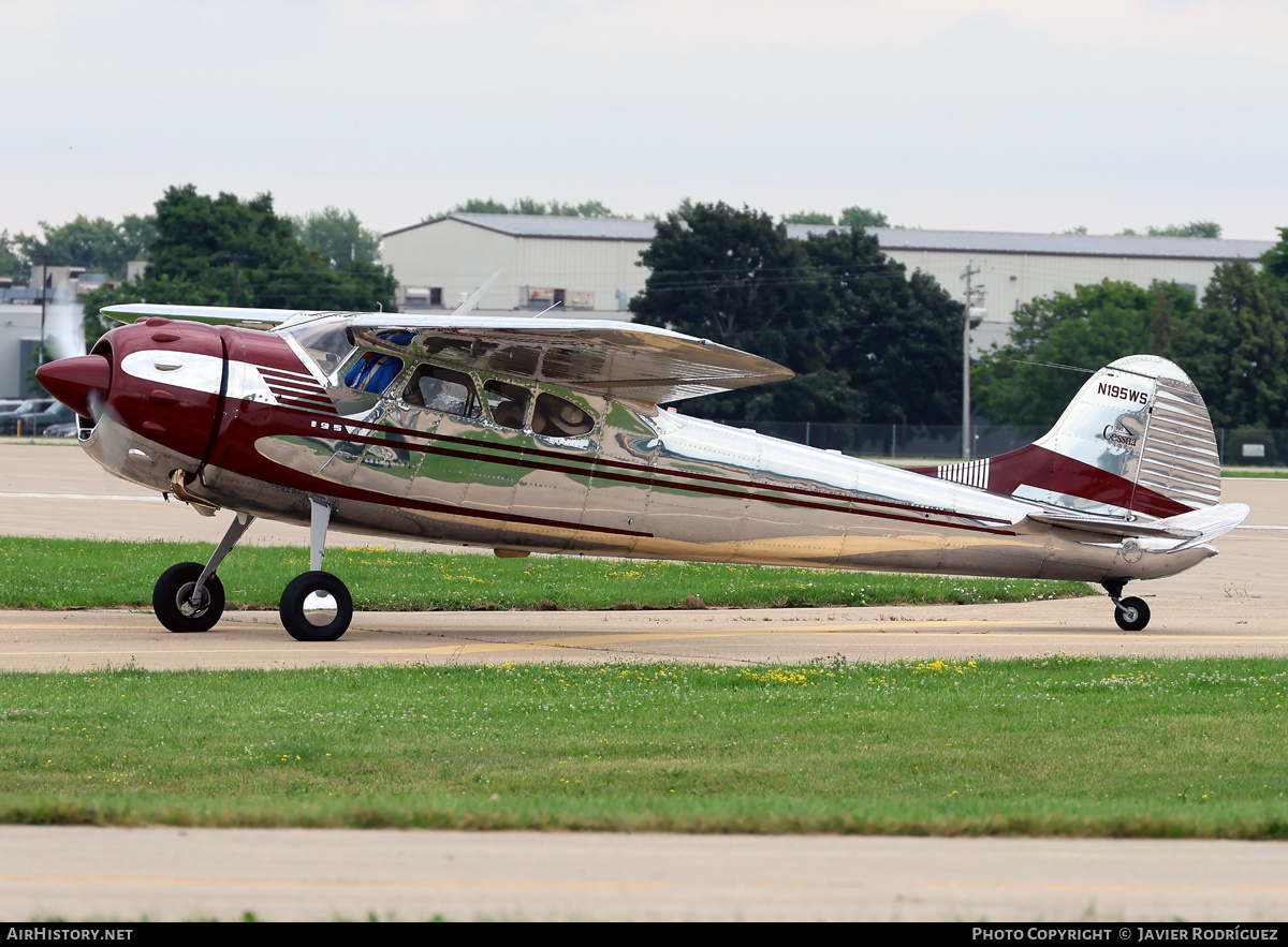 Aircraft Photo of N195WS | Cessna 195B | AirHistory.net #845739