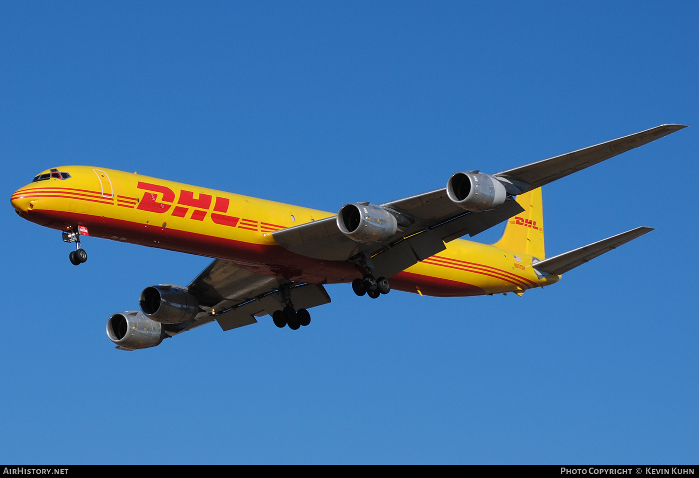 Aircraft Photo of N807DH | McDonnell Douglas DC-8-73(F) | DHL International | AirHistory.net #845745
