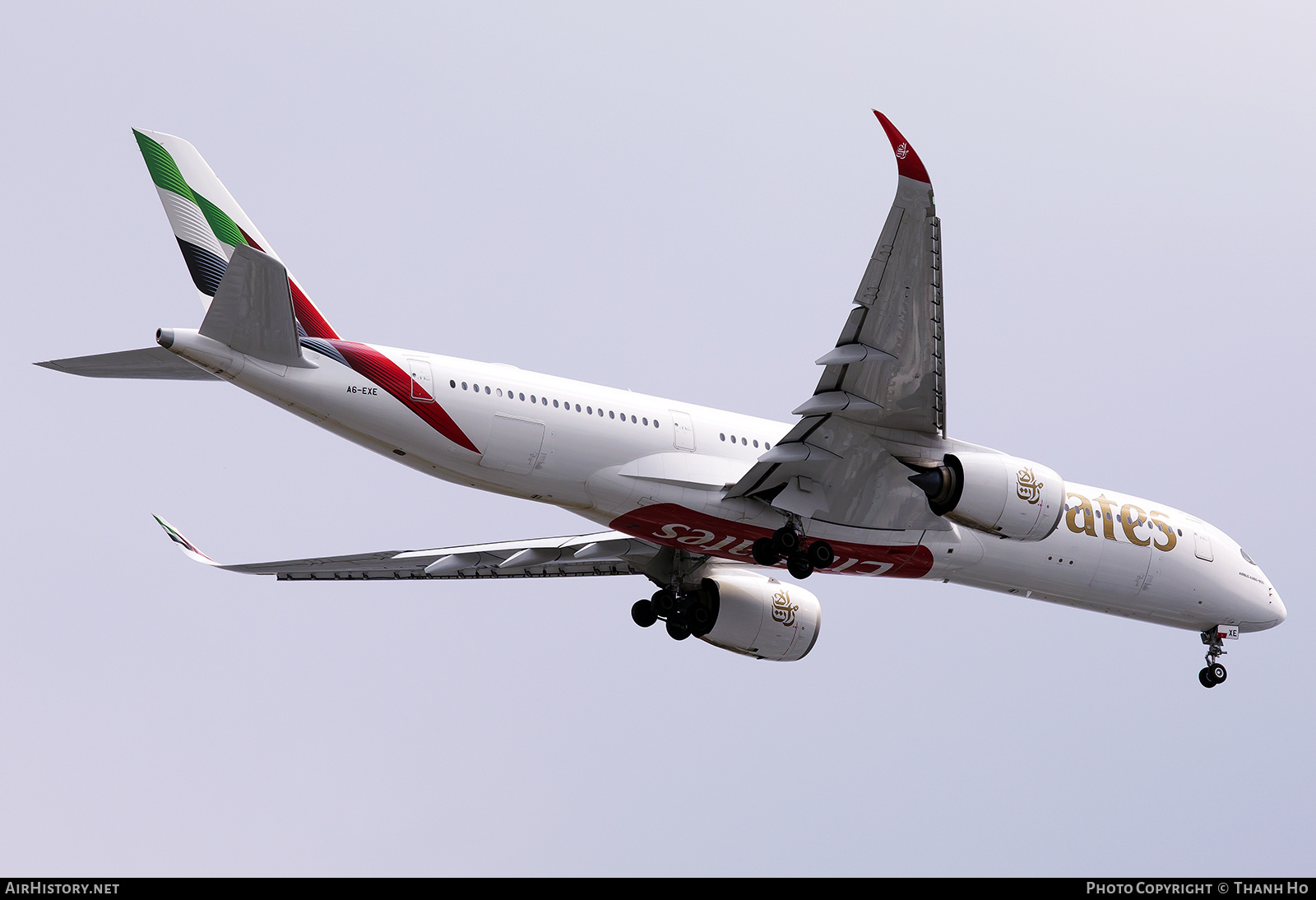 Aircraft Photo of A6-EXE | Airbus A350-941 | Emirates | AirHistory.net #845754