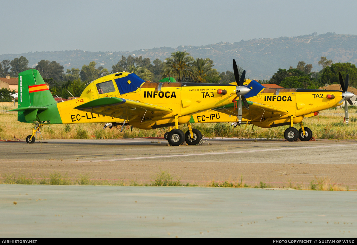 Aircraft Photo of EC-LLT | Air Tractor AT-802 | Martínez Ridao Aviación | AirHistory.net #845756