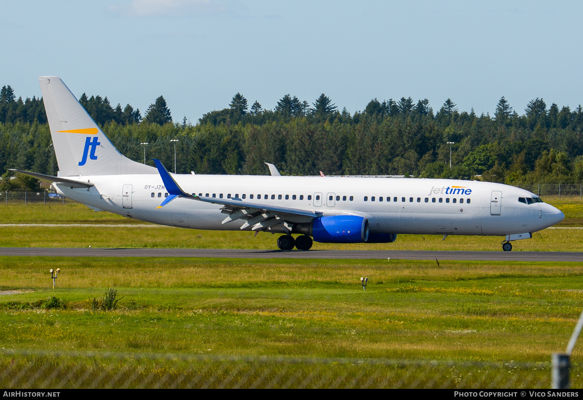 Aircraft Photo of OY-JZM | Boeing 737-8K5 | Jettime | AirHistory.net #845771