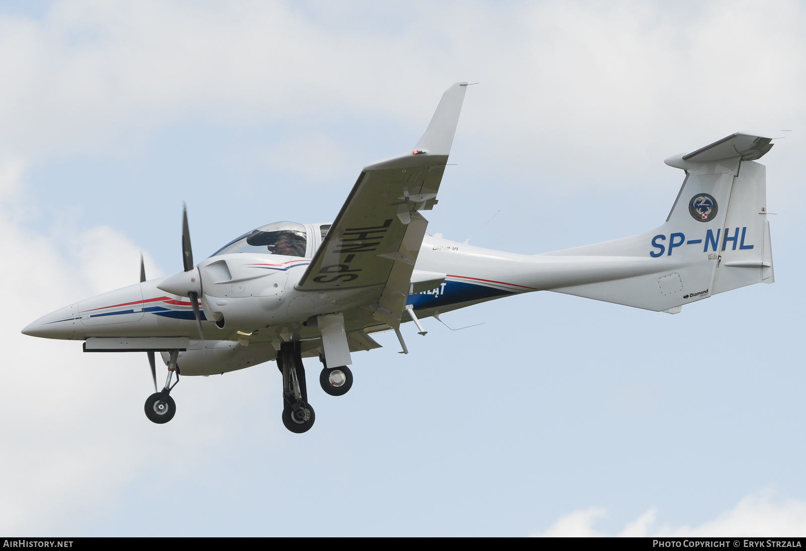 Aircraft Photo of SP-NHL | Diamond DA42-VI Twin Star | Lotnicza Akademia Wojskowa - LAW | AirHistory.net #845774