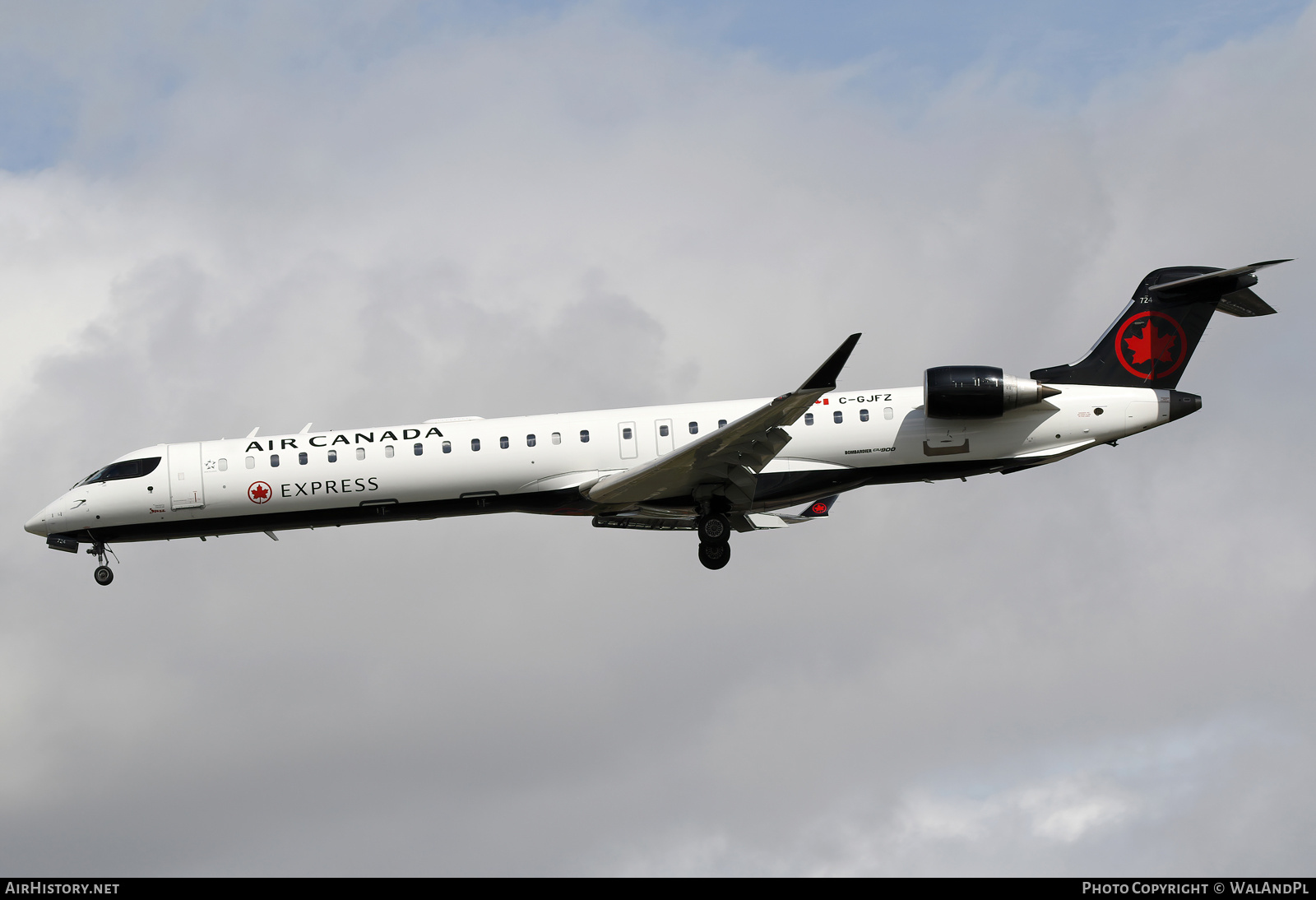 Aircraft Photo of C-GJFZ | Bombardier CRJ-900LR (CL-600-2D24) | Air Canada Express | AirHistory.net #845794