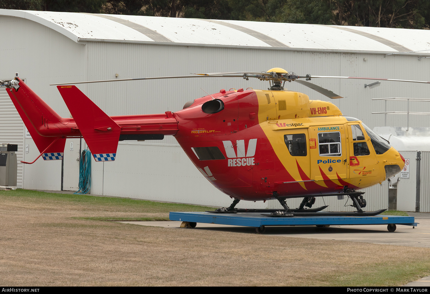 Aircraft Photo of VH-EMS | MBB-Kawasaki BK-117B-2 | Westpac Rescue | AirHistory.net #845796