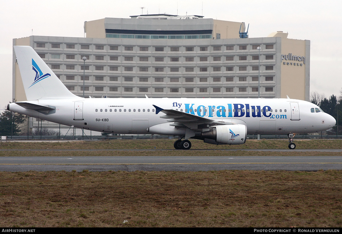 Aircraft Photo of SU-KBD | Airbus A320-214 | Koral Blue | AirHistory.net #845808