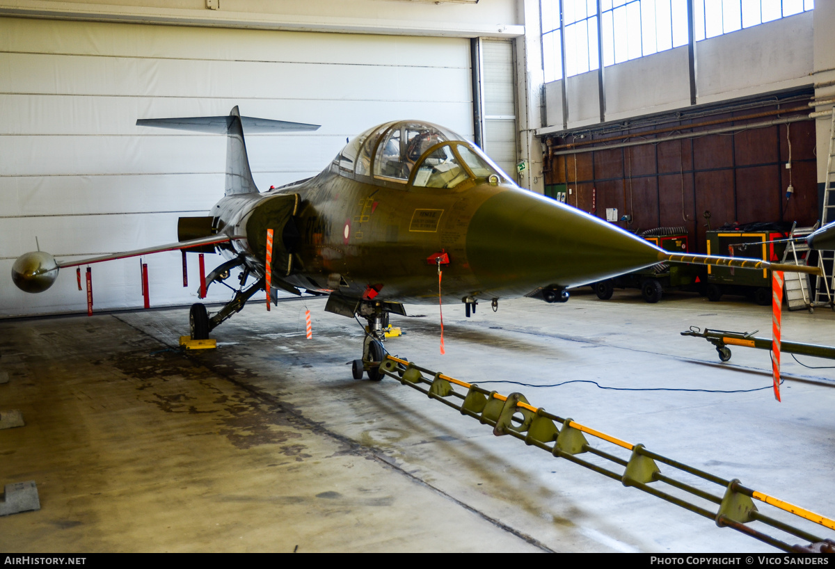 Aircraft Photo of RT-654 | Lockheed CF-104D Starfighter Mk.2 | Denmark - Air Force | AirHistory.net #845812