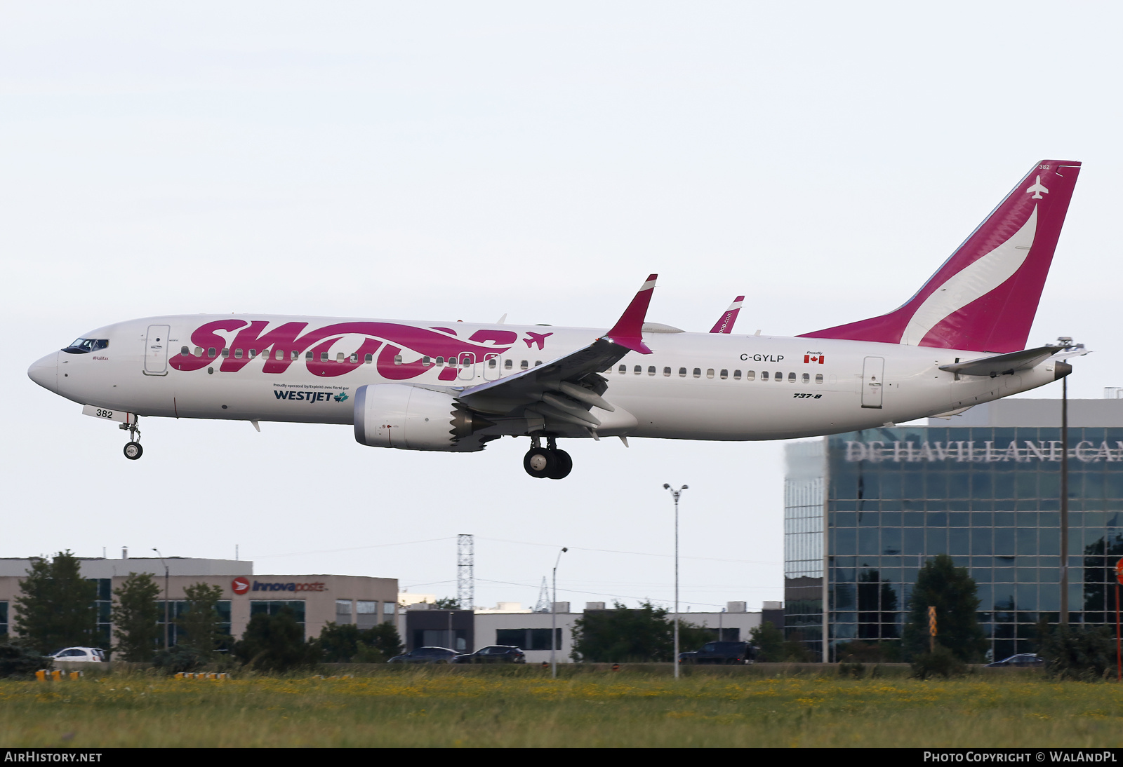 Aircraft Photo of C-GYLP | Boeing 737-8 Max 8 | Swoop | AirHistory.net #845813
