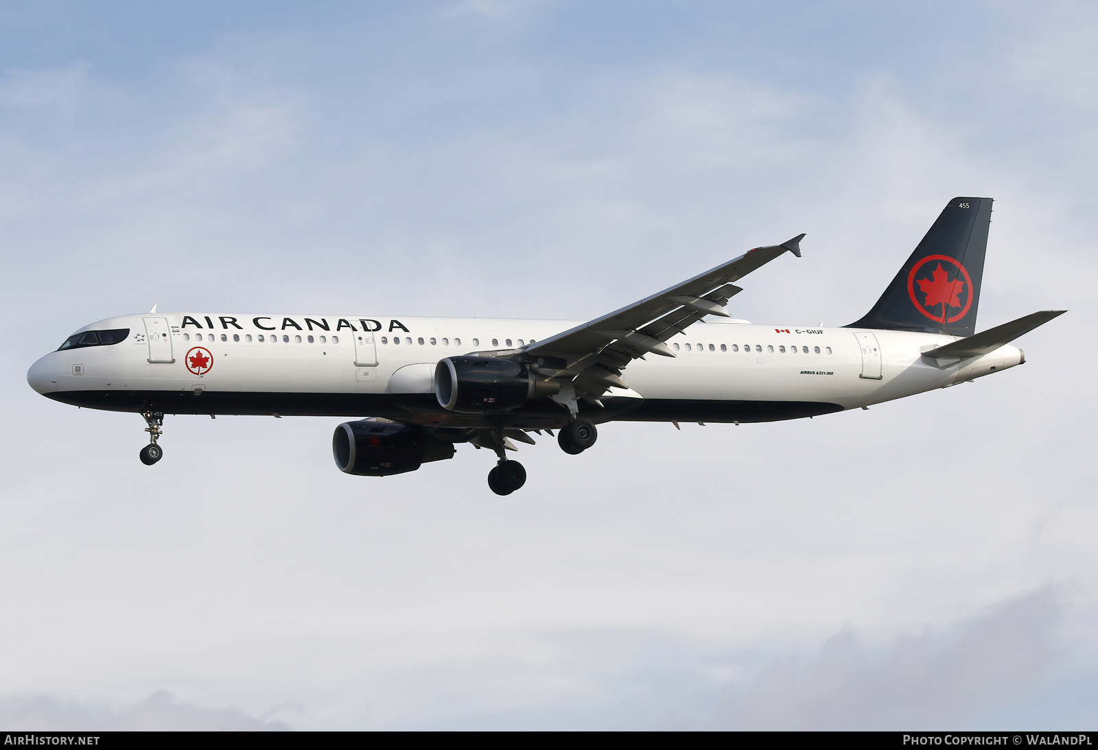 Aircraft Photo of C-GIUF | Airbus A321-211 | Air Canada | AirHistory.net #845823