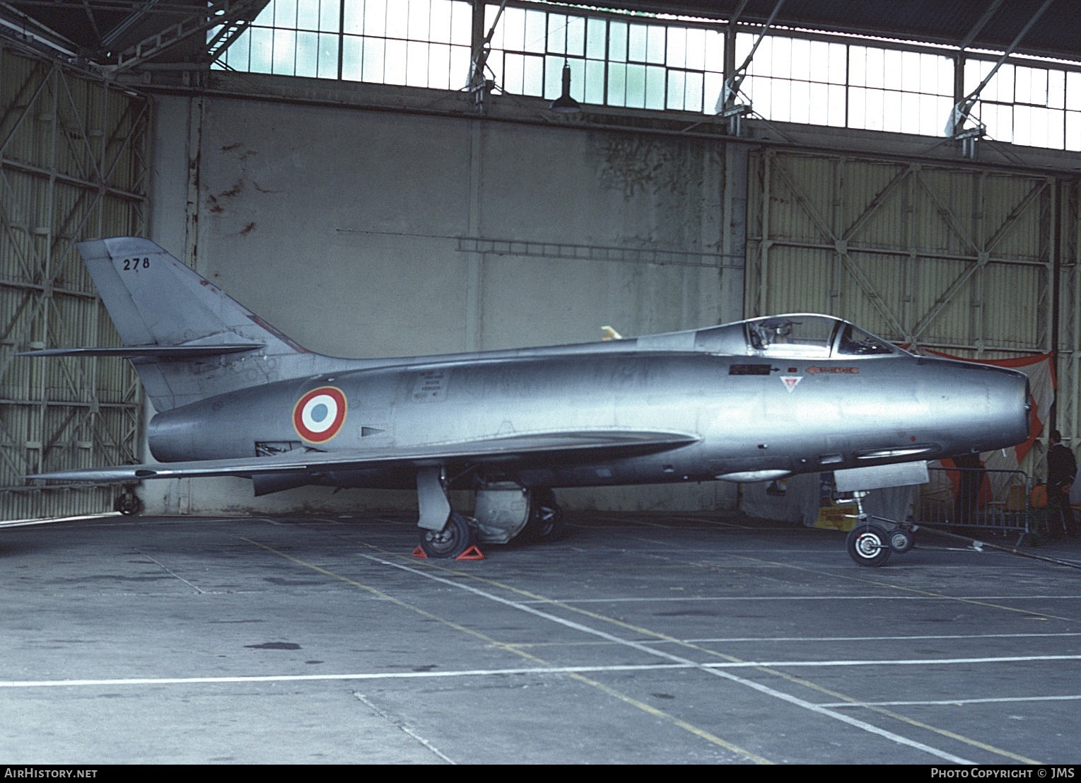 Aircraft Photo of 278 | Dassault MD-454 Mystere IVA | France - Air Force | AirHistory.net #845838