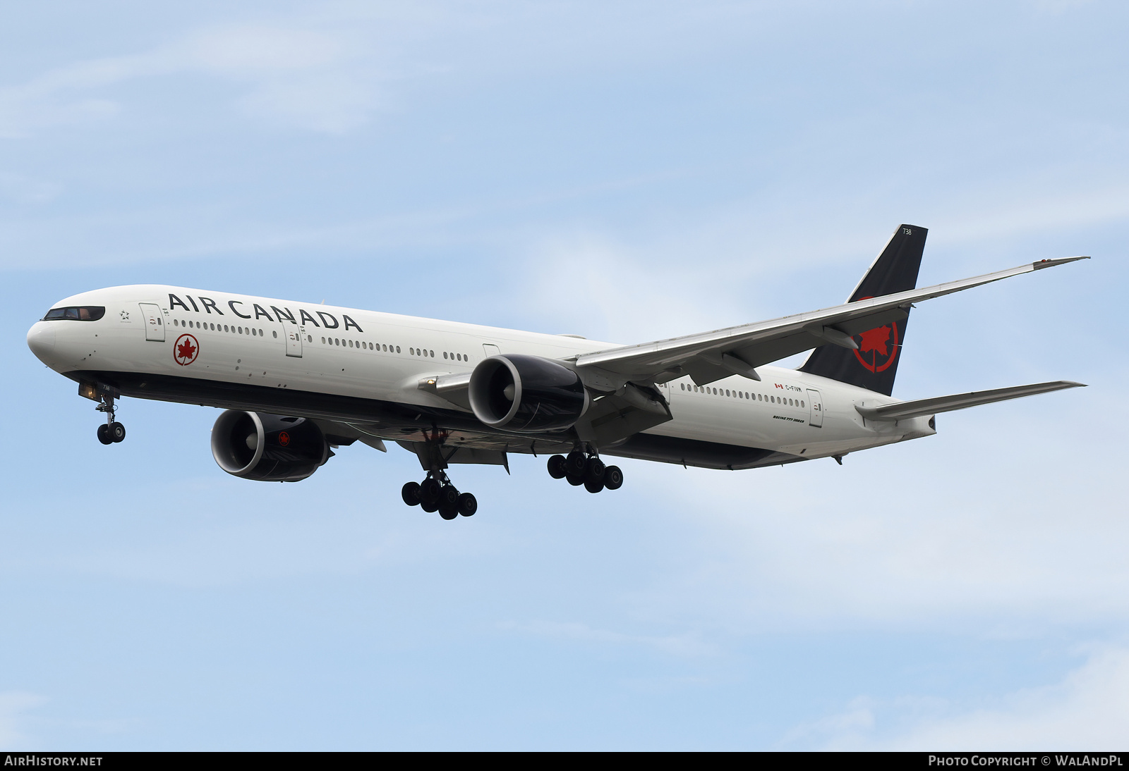 Aircraft Photo of C-FIVM | Boeing 777-333/ER | Air Canada | AirHistory.net #845860