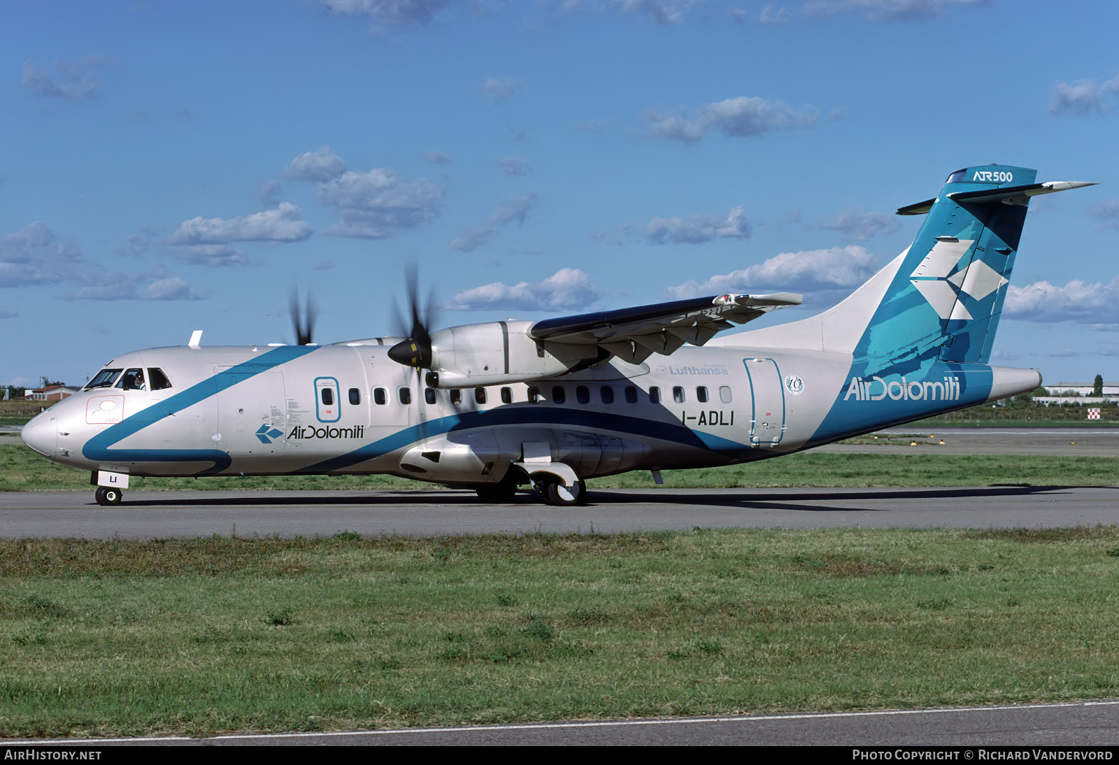Aircraft Photo of I-ADLQ | ATR ATR-42-500 | Air Dolomiti | AirHistory.net #845901