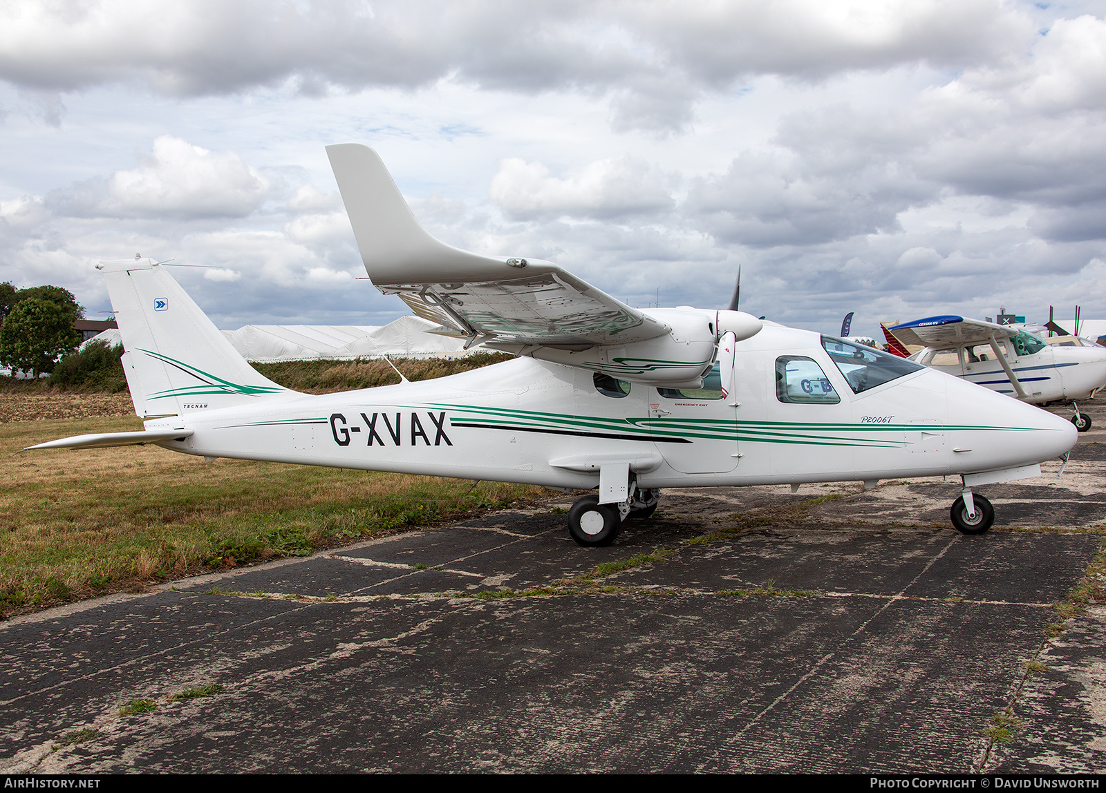 Aircraft Photo of G-XVAX | Tecnam P2006T | AirHistory.net #845926