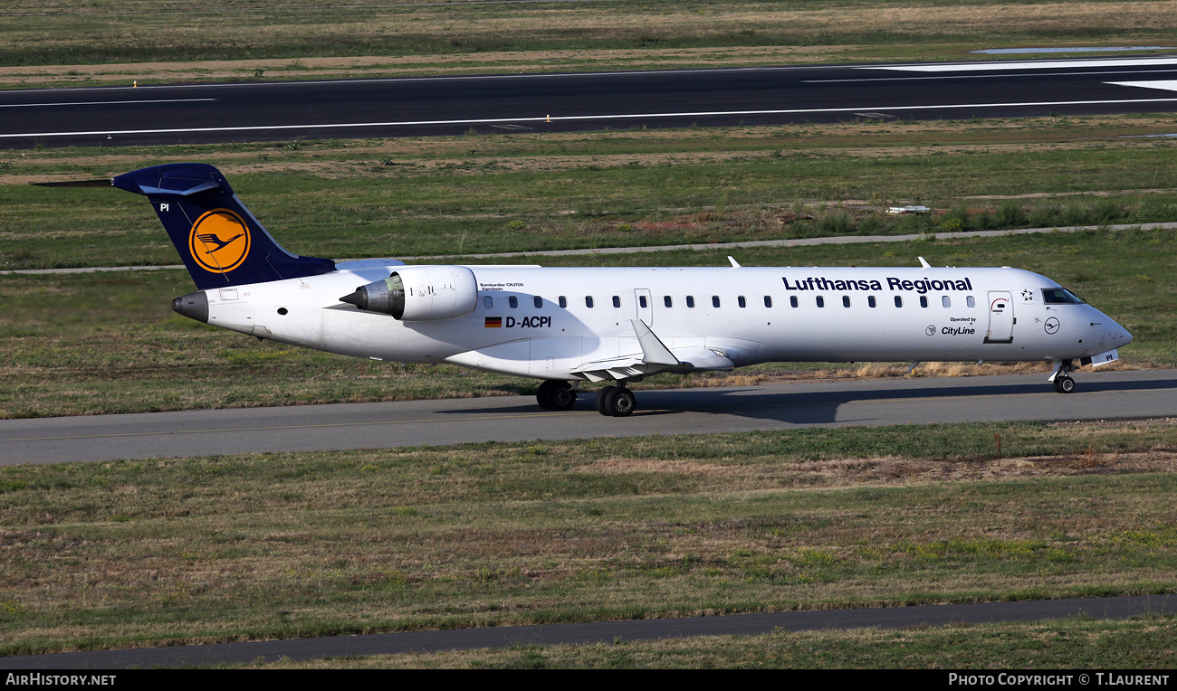 Aircraft Photo of D-ACPI | Bombardier CRJ-701ER (CL-600-2C10) | Lufthansa Regional | AirHistory.net #845939