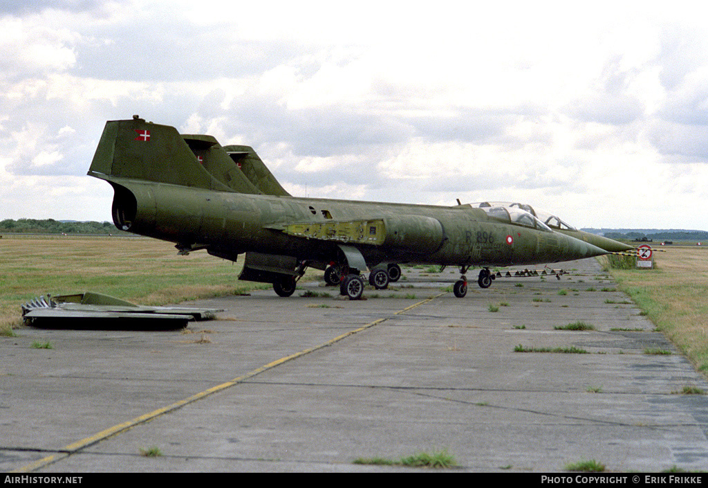 Aircraft Photo of R-896 | Canadair CF-104 Starfighter | Denmark - Air Force | AirHistory.net #845944