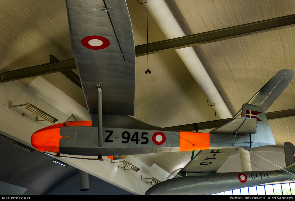 Aircraft Photo of Z-945 | Schneider Grunau Baby IIb | Denmark - Air Force | AirHistory.net #845945