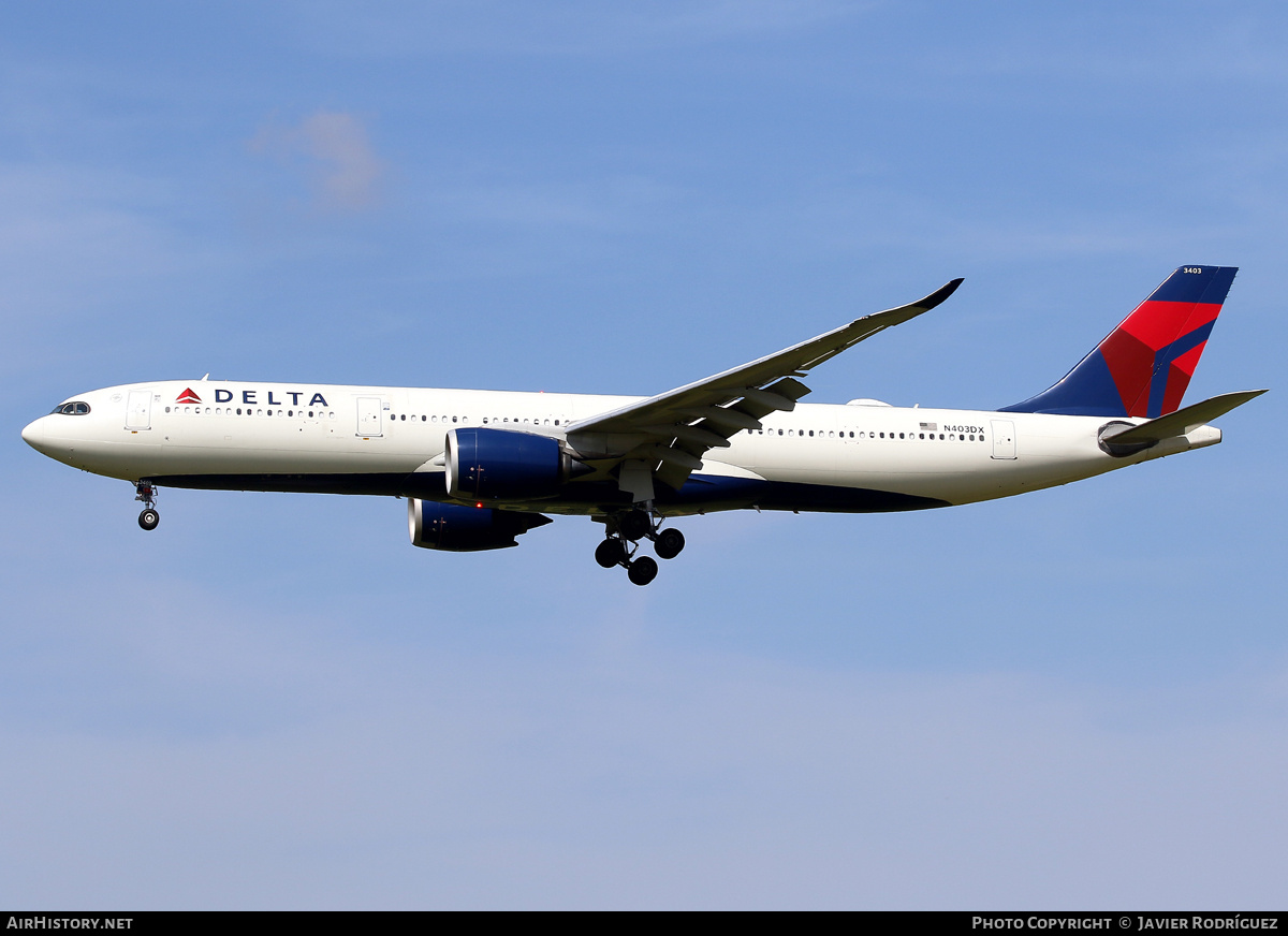 Aircraft Photo of N403DX | Airbus A330-941N | Delta Air Lines | AirHistory.net #845959