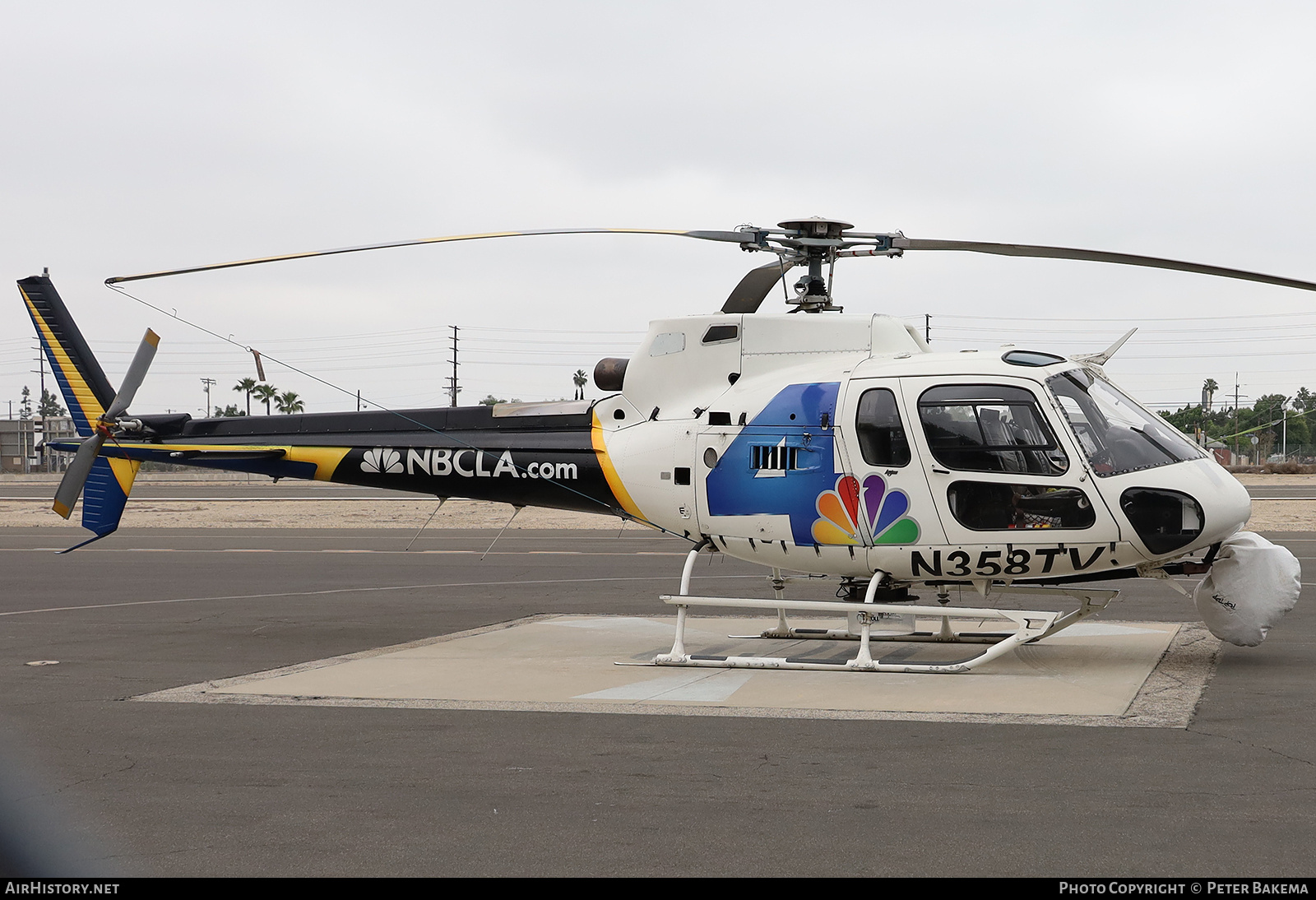 Aircraft Photo of N358TV | Eurocopter AS-350B-2 Ecureuil | NBCLA | AirHistory.net #845960