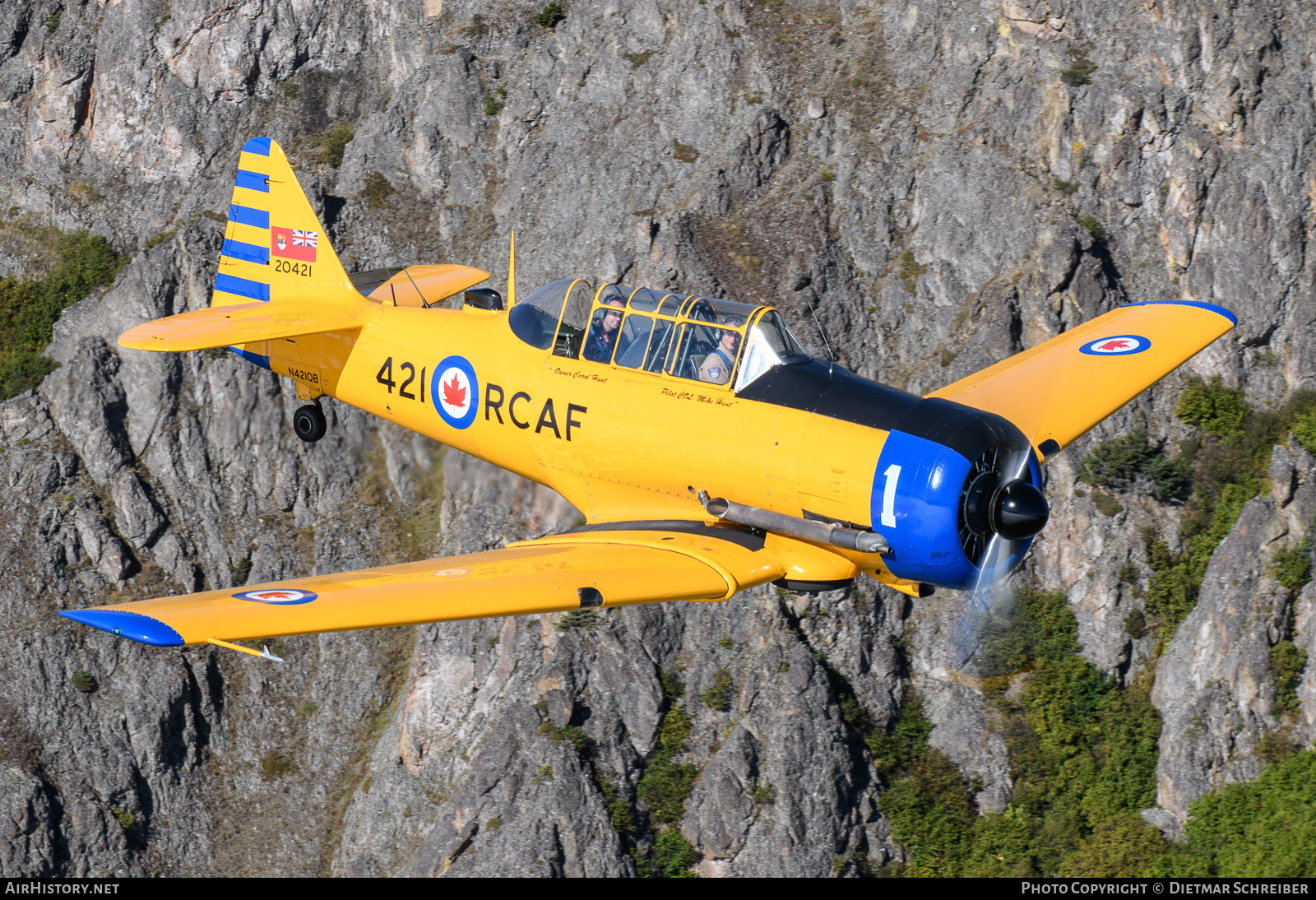 Aircraft Photo of N421QB / 20421 | North American Harvard Mk4 | Canada - Air Force | AirHistory.net #845974